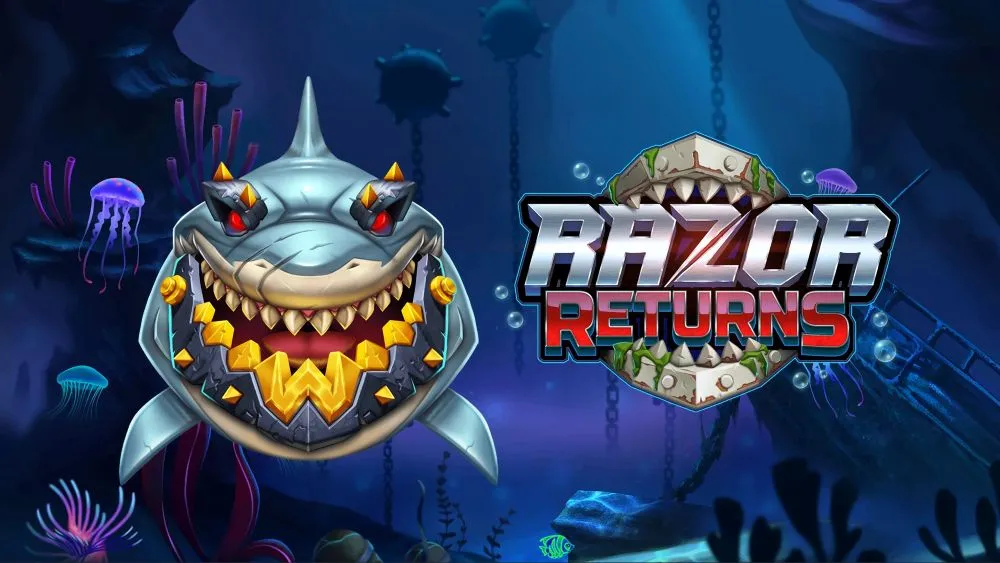 Razor Returns Basisspiel: 5x5-Raster mit Algenstapeln