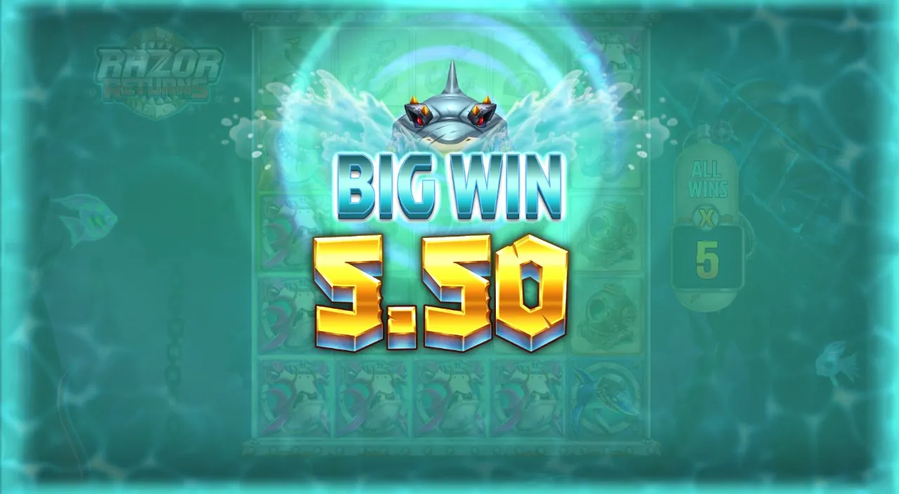 Razor Returns Big Win in der Demo
